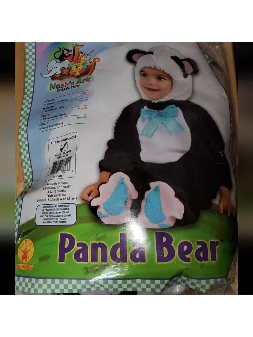 NWT Panda Bear Infant Costume 12-18 Months